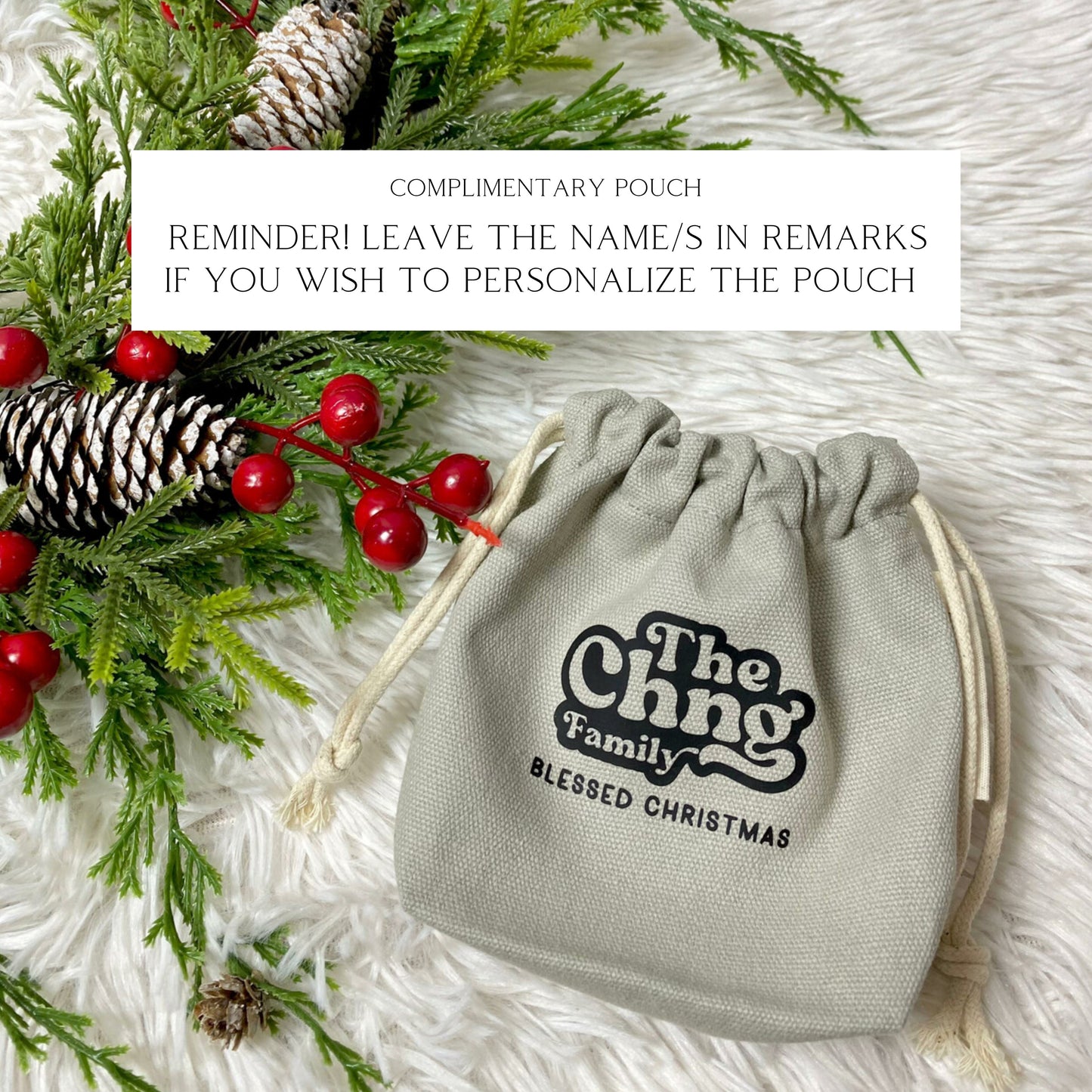 Qrated Christmas 6 Pcs Acrylic Ornaments Set -