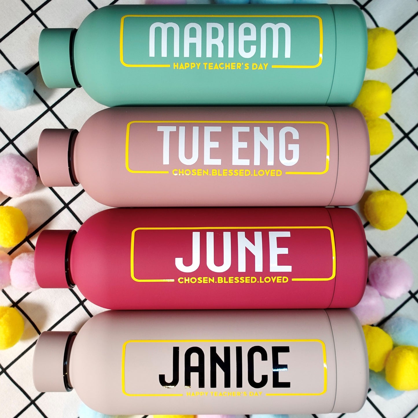 Qrated Personalised Thermal Bottles