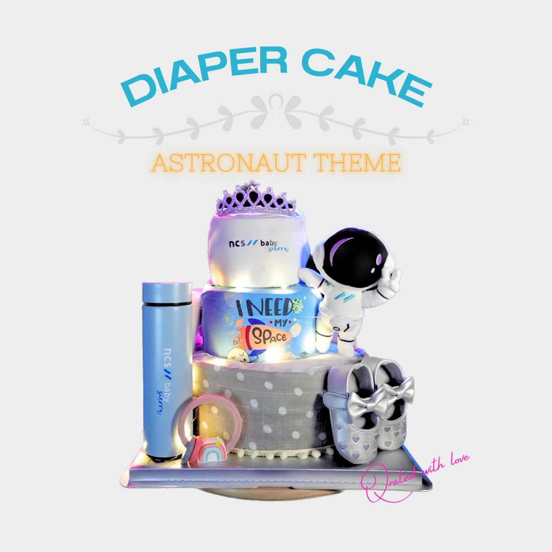 Qrated Exceptional Diaper Cake