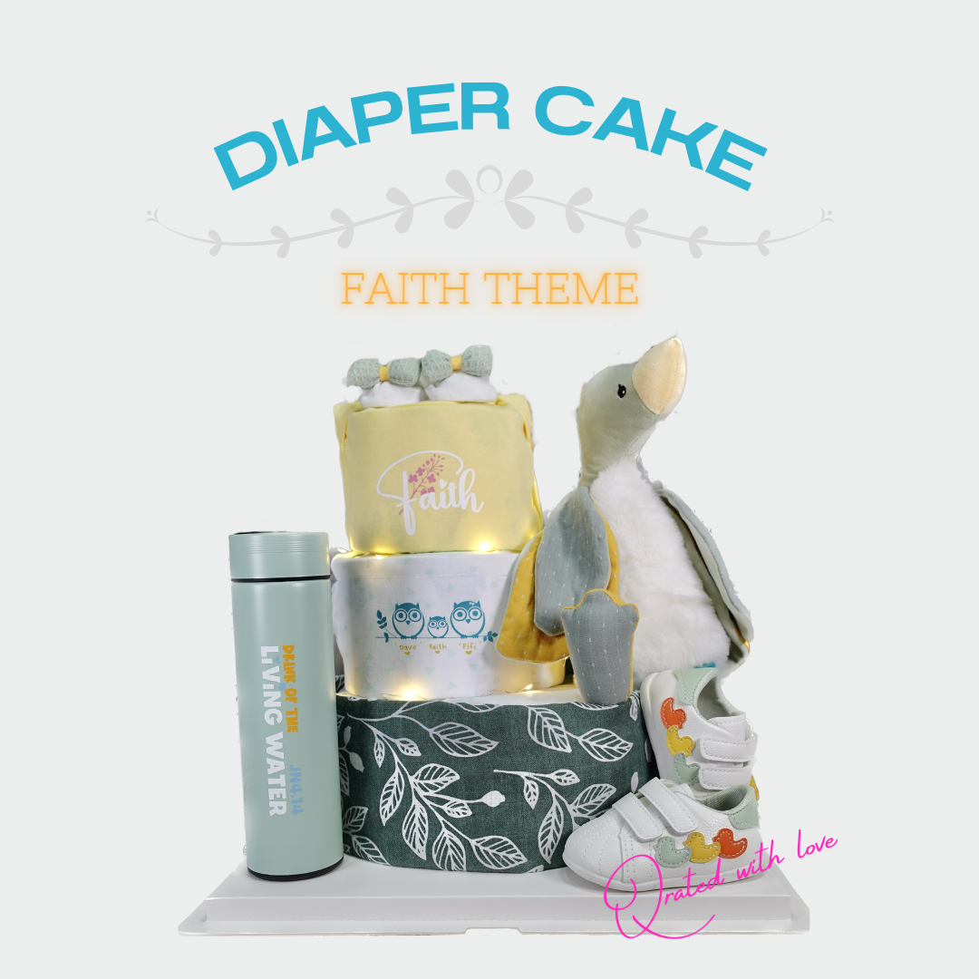 Qrated Exceptional Diaper Cake