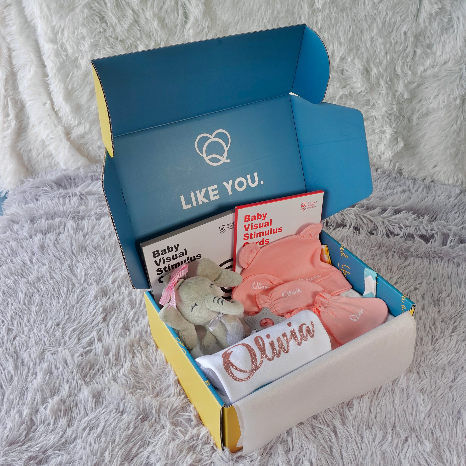 newborn baby gift box hamper sg for girl